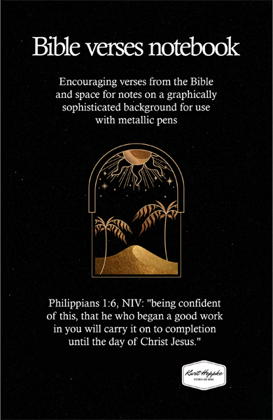 Bible verses notebook