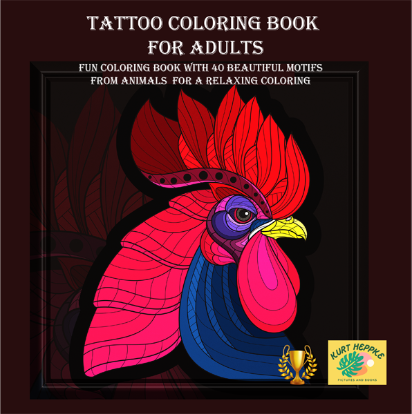 TATTOO Coloring Book  For ADULTS