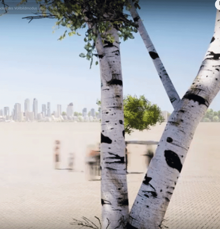 Mehrere Gruppen eilen durch Sonne, Regen und Schnee