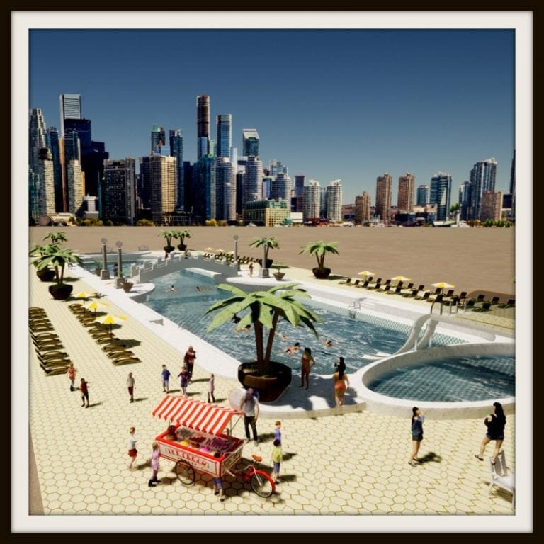 Die Eisberge erzittern, vermutlich von der Kälte um uns