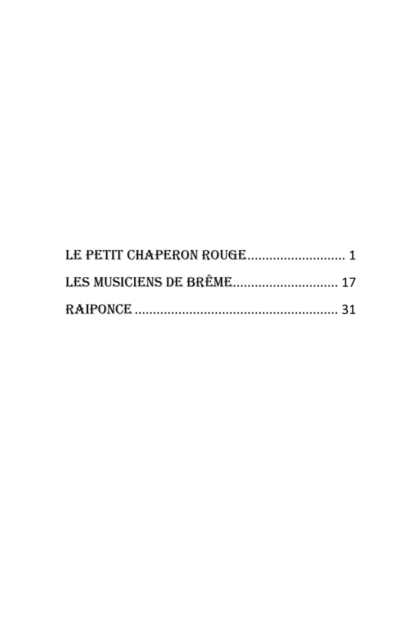 Contes de fées de Grimm – Bild 4
