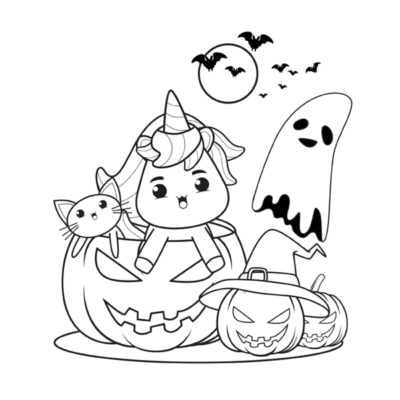 Helloween coloring book for children – Bild 4