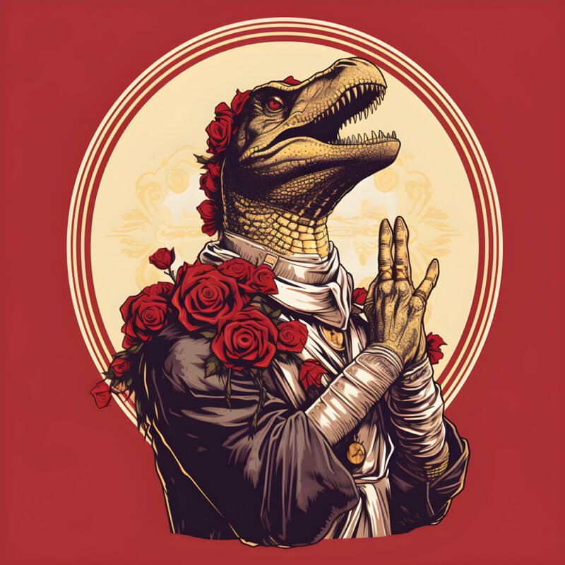 Mehr über den Artikel erfahren killer queen praying T-Rex