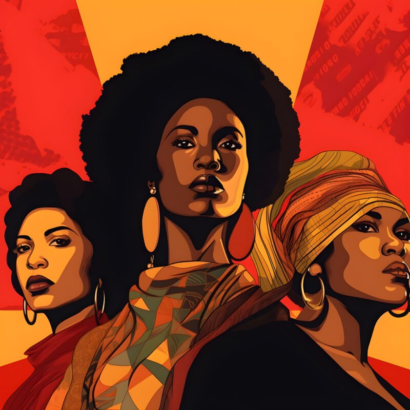 Mehr über den Artikel erfahren black women graphic