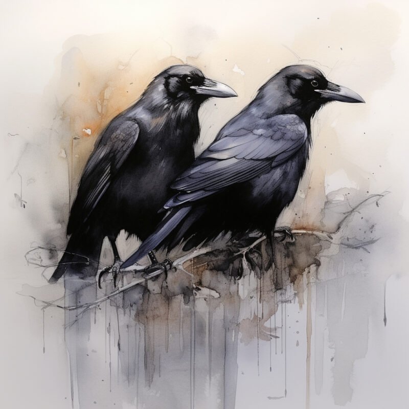 Mehr über den Artikel erfahren view of 2 anatomically correct ravens