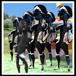 Aliens beim Staunen I