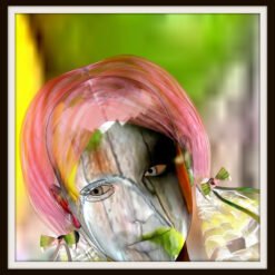 Silhouette einer Frau III