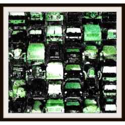 Autos übereinander in colored pencil II