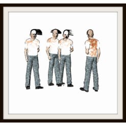 Männer die herumstehen II