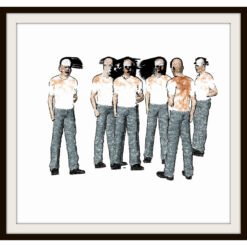 Männer die herumstehen III