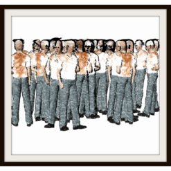 Männer die herumstehen IV