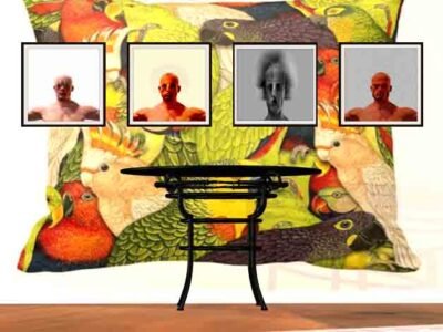 Augustus als erstarrtes Pixelbild – Bild 3