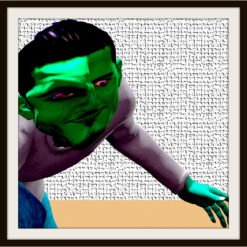 Jan mischte die Farben und vergaß die Welt