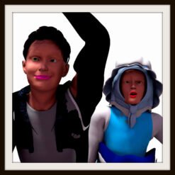 Anica und Anika setzen sich in Szene