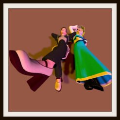 Anica und Anika warten