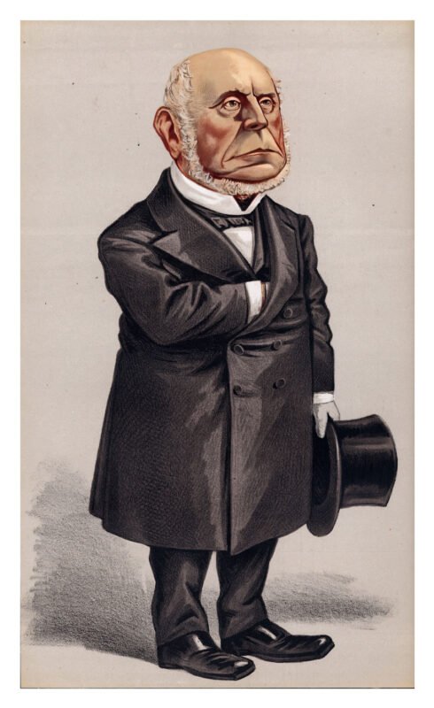 Mehr über den Artikel erfahren Vanity Fair, Americans. ‚An Arbitrator‘. Mr. Charles Francis Adams. 5 October 1872