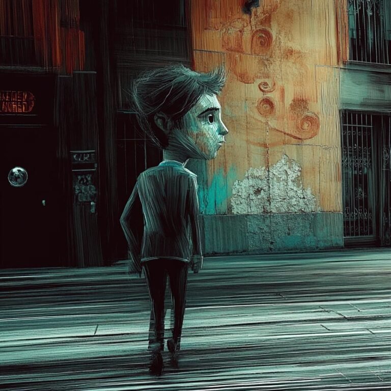 Finns Weg durch das Flüstern der Stadt