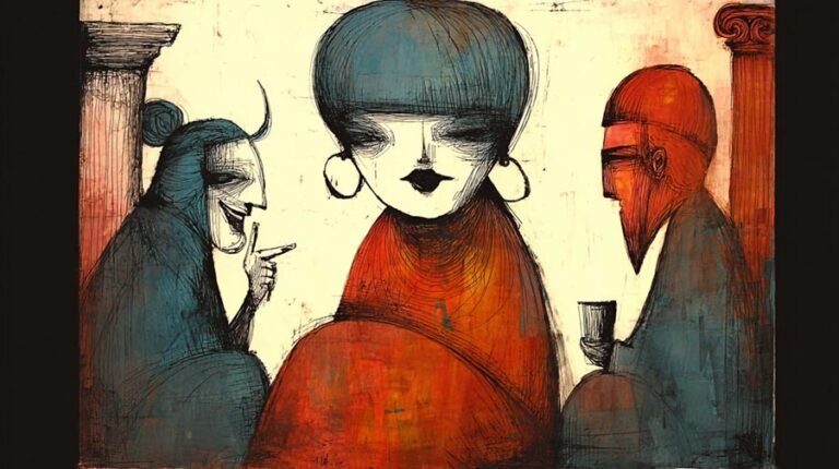 Linas Café der flüsternden Begegnungen